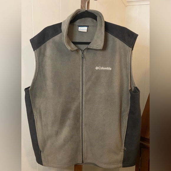 COLUMBIA Men’s Fleece Vest - Picture 1 of 5